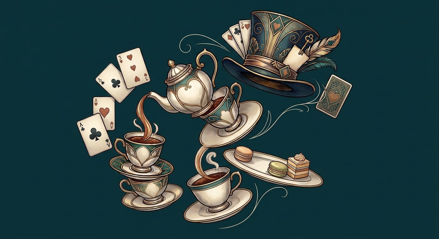 Illustration Thé d'Affaire - Tea party fantastique